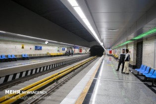 ثبت بیش از ۱۴ میلیون سفر در متروی تهران در هفته اول مهرماه