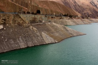 ذخیره سدهای تهران؛ ۲۴ درصد کمتر از پارسال