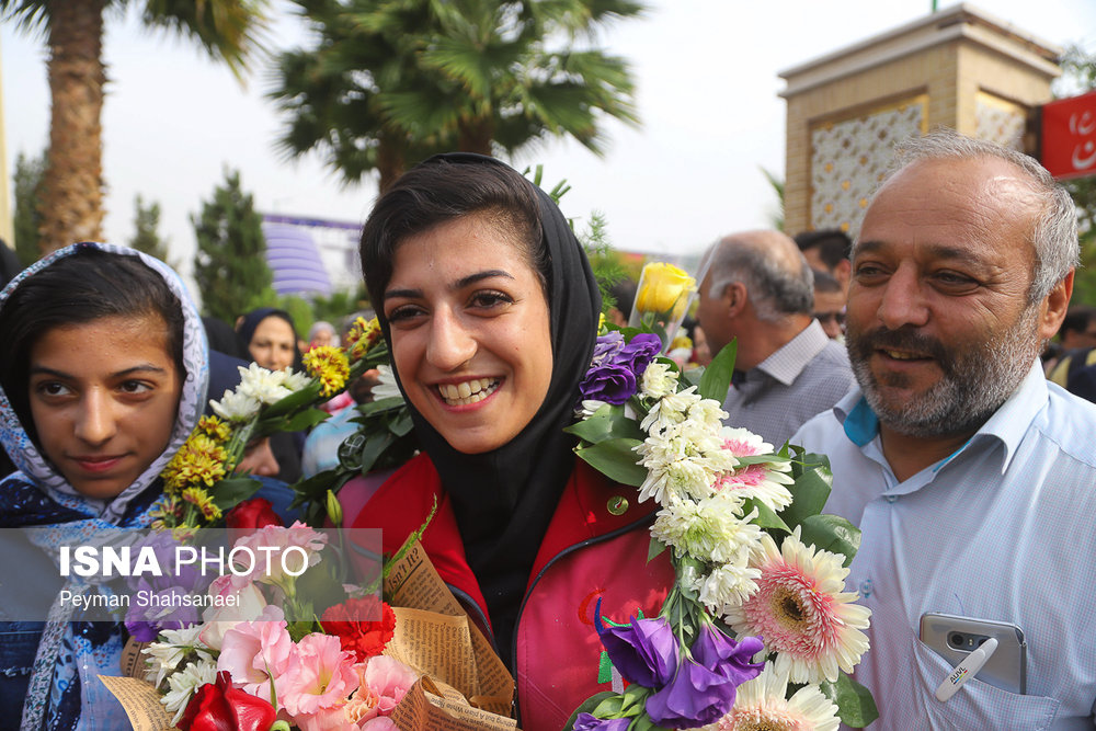 استقبال از مدال‌آوران مسابقات پاراآسیایی جاکارتا - اصفهان