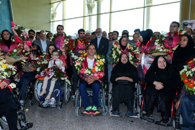 مراسم استقبال از مدال آوران خراسانی مسابقات پارا آسیایی جاکارتا‎