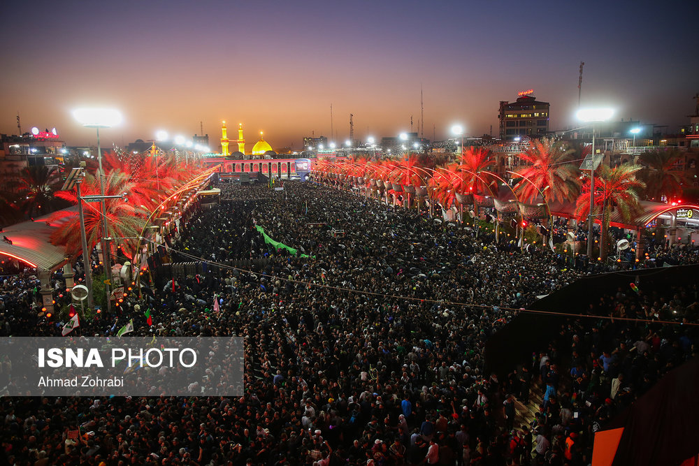 شب اربعین در حرمین اباعبدالله حسین(ع) و ابوالفضل عباس(ع)