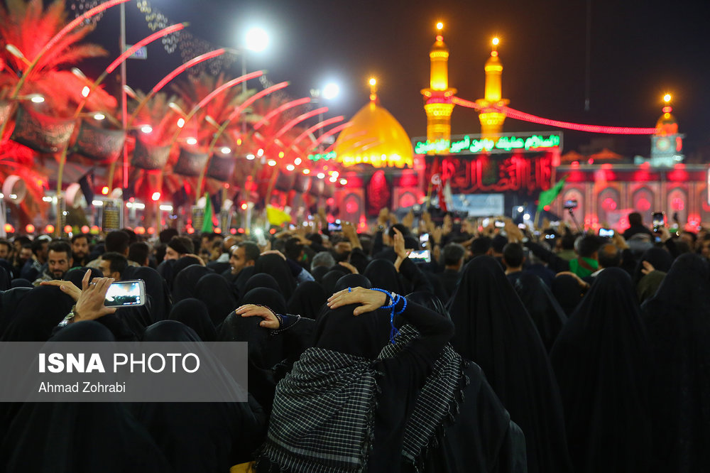 شب اربعین در حرمین اباعبدالله حسین(ع) و ابوالفضل عباس(ع)