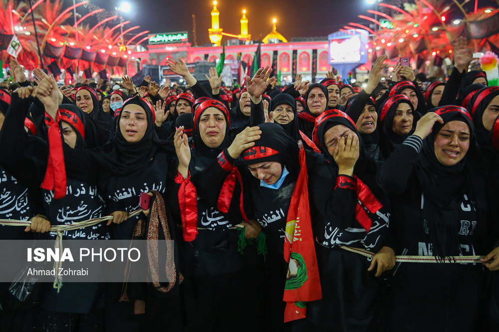 شب اربعین در حرمین اباعبدالله حسین(ع) و ابوالفضل عباس(ع)