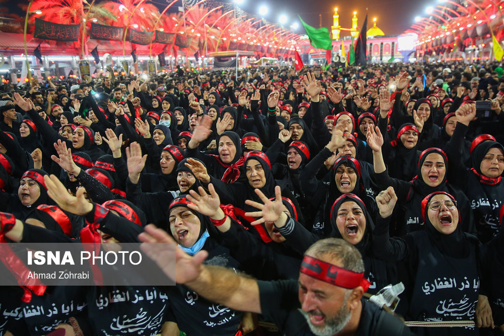 شب اربعین در حرمین اباعبدالله حسین(ع) و ابوالفضل عباس(ع)