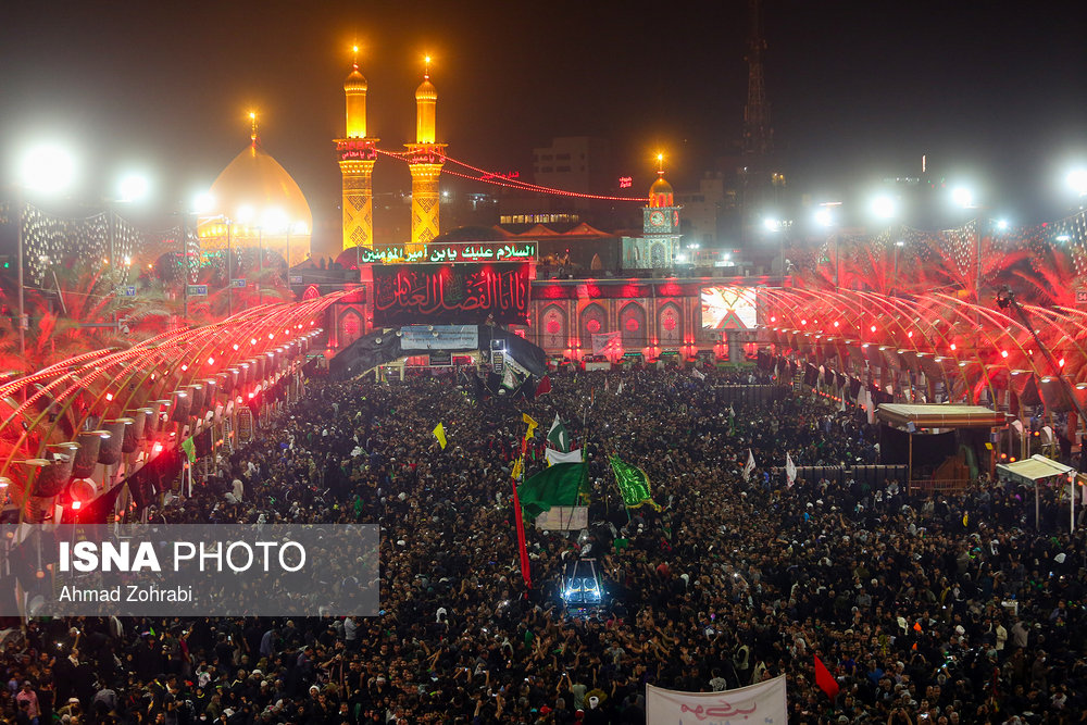 شب اربعین در حرمین اباعبدالله حسین(ع) و ابوالفضل عباس(ع)