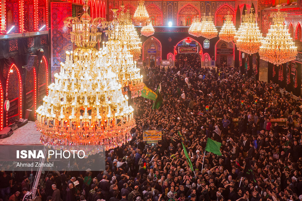 شب اربعین در حرمین اباعبدالله حسین(ع) و ابوالفضل عباس(ع)