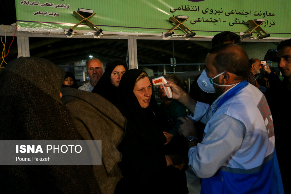بازگشت زائران اربعین حسینی از پایانه مرزی مهران