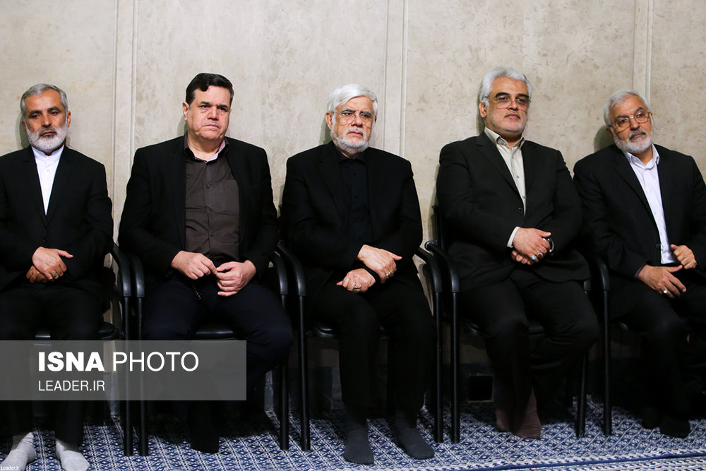 دیدار هزاران نفر از دانش‌آموزان و دانشجویان با مقام معظم رهبری