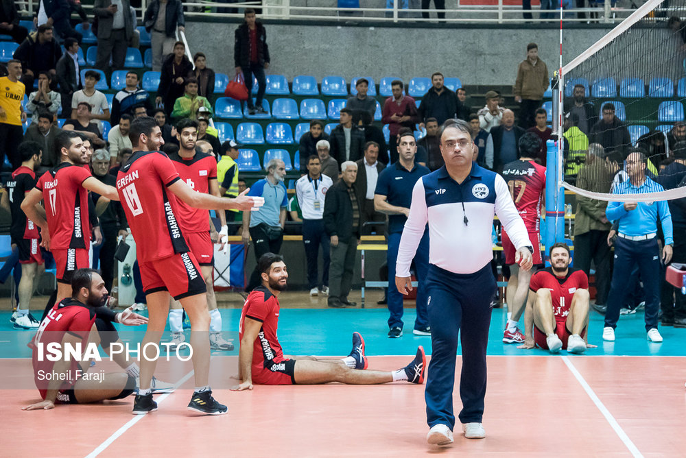 هفته ششم لیگ برتر والیبال - دیدار تیم‌های شهرداری ارومیه و پیام مشهد