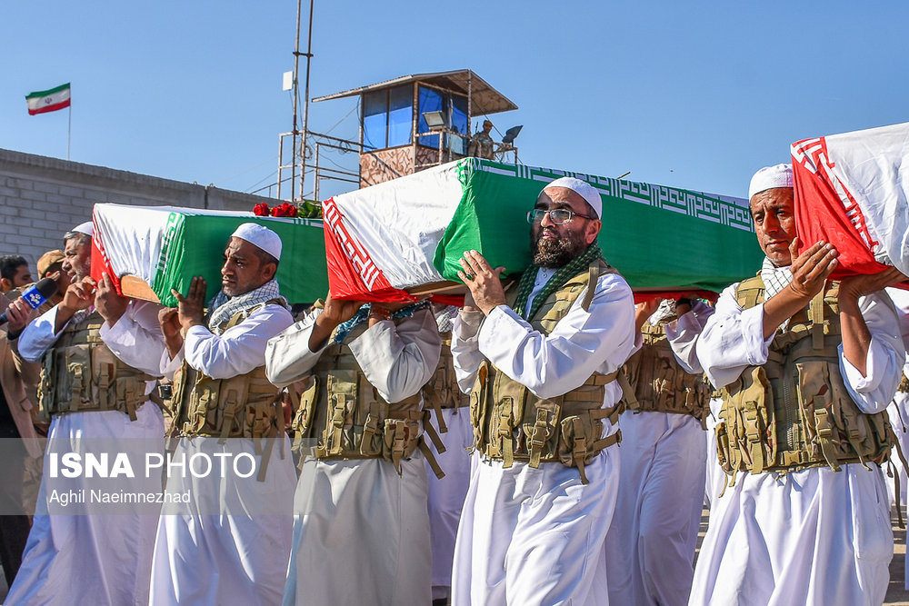 مراسم استقبال از ۷۲ شهید دوران دفاع مقدس در مرز شلمچه