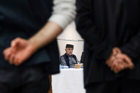 حضور عالیم قاسم‌اف در نشست خبری پروژه موسیقایی هفت پیکر