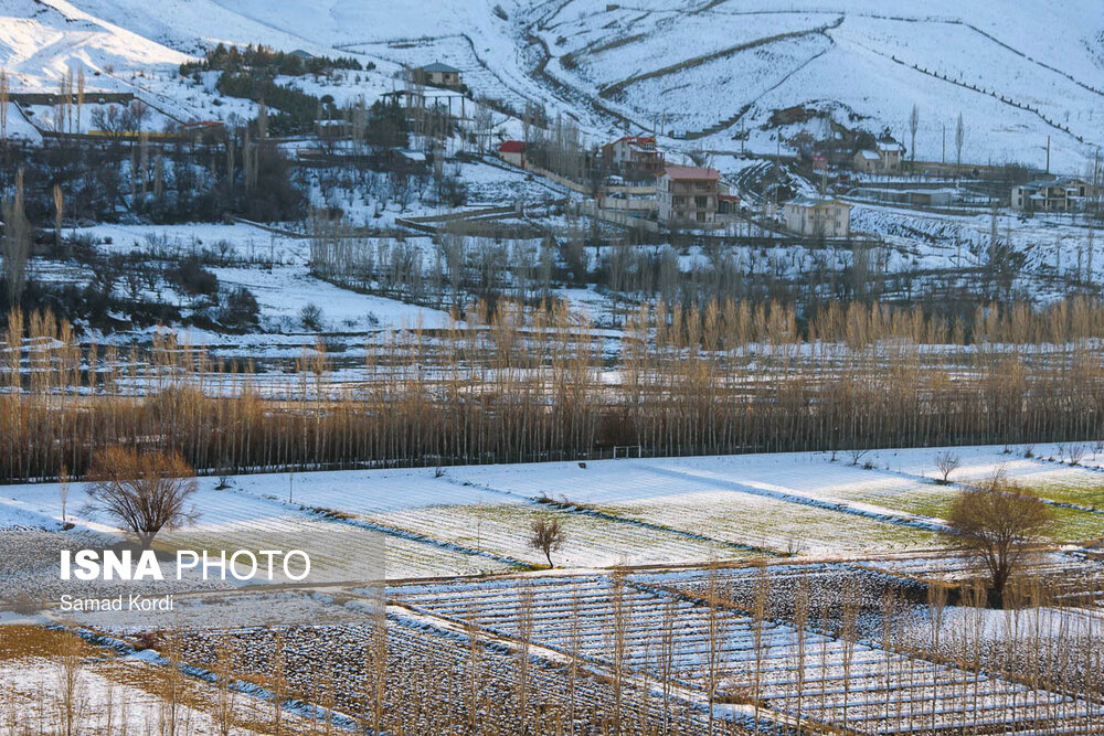 منظره‌های زمستانی جاده طالقان‎