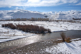 منظره‌های زمستانی جاده طالقان‎