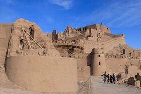 ارگ بم ۱۶ سال بعد زلزله‎