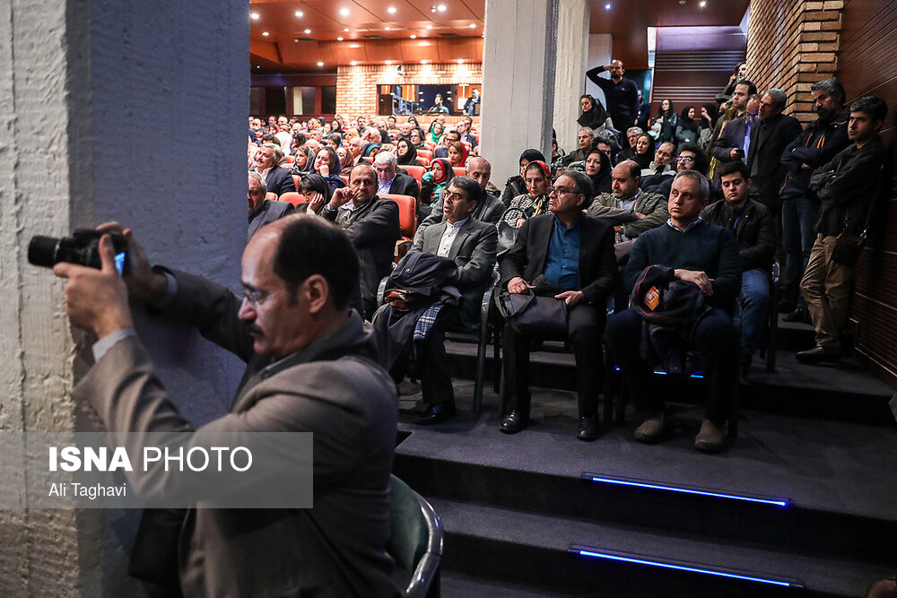 در حاشیه ی مراسم بزرگداشت جلال شباهنگی