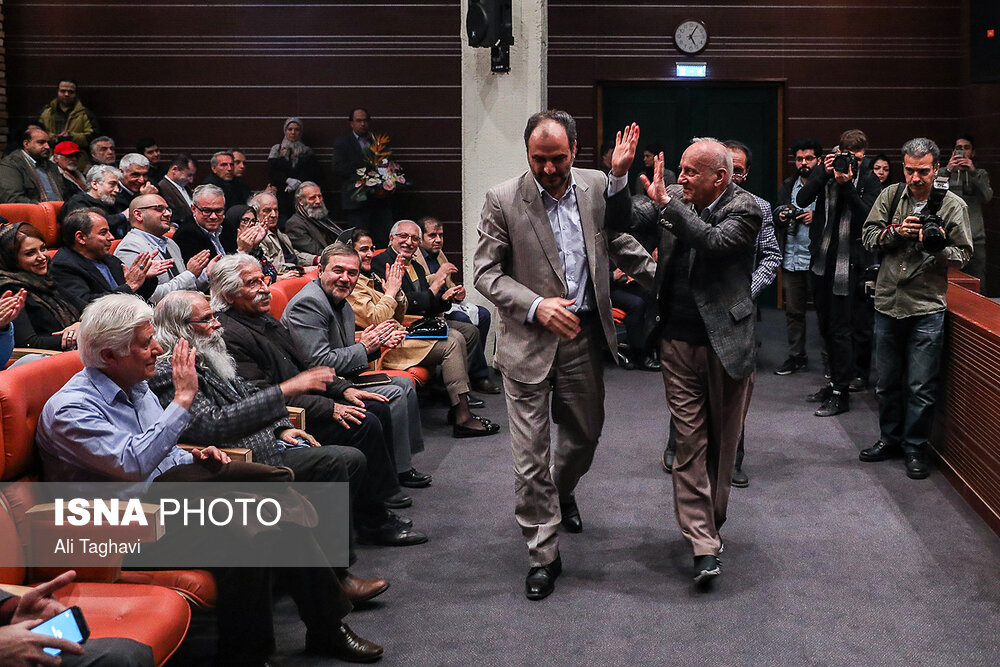 حضور  جلال شباهنگی در مراسم بزرگداشت