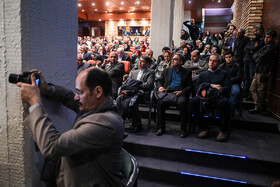 در حاشیه ی مراسم بزرگداشت جلال شباهنگی