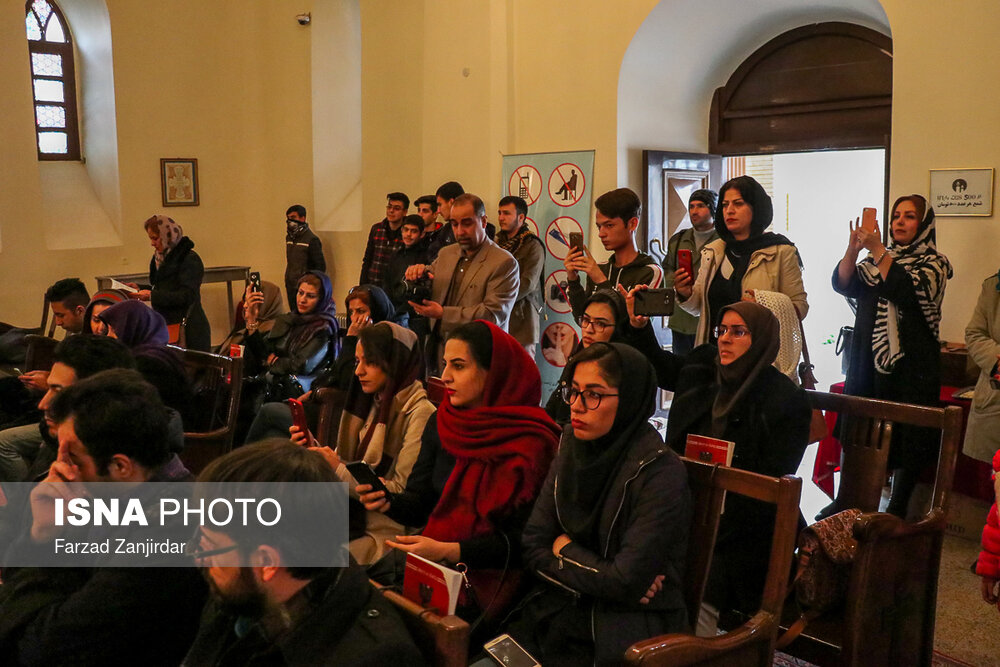 مراسم جشن سال نو مسیحی ارامنه در کلیسای مسروپ مقدس اراک