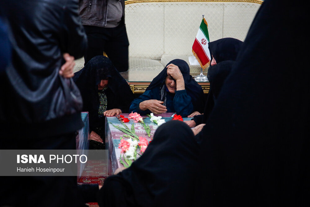مراسم استقبال از سه شهید تازه تفحص شده - شیراز