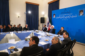 نشست وزیر و مدیران ارشد وزارت ارتباطات با روحانی