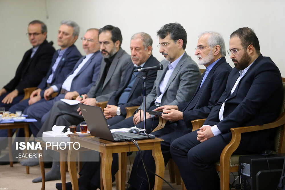 دیدار مسئولان و محققان ستاد توسعه علوم شناختی با مقام معظم رهبری