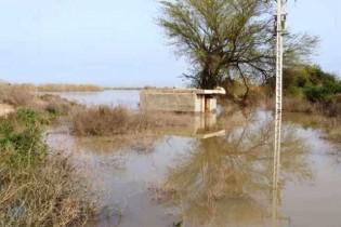 آب واردبرخی روستاهای خوزستان شد/سیل بندهای رفیع و آلبوعفری شکستند