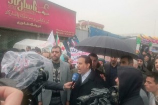 جهانگیر: حضور مردم در راهپیمایی نقشه‌های دشمن را نقش بر آب می‌کند