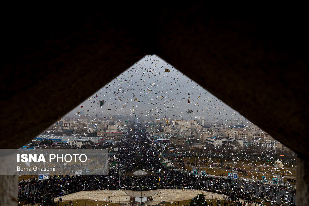 راهپیمایی ۲۲ بهمن در چهل سالگی انقلاب