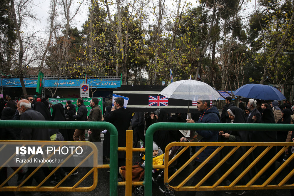 راهپیمایی ۲۲ بهمن در چهل سالگی انقلاب