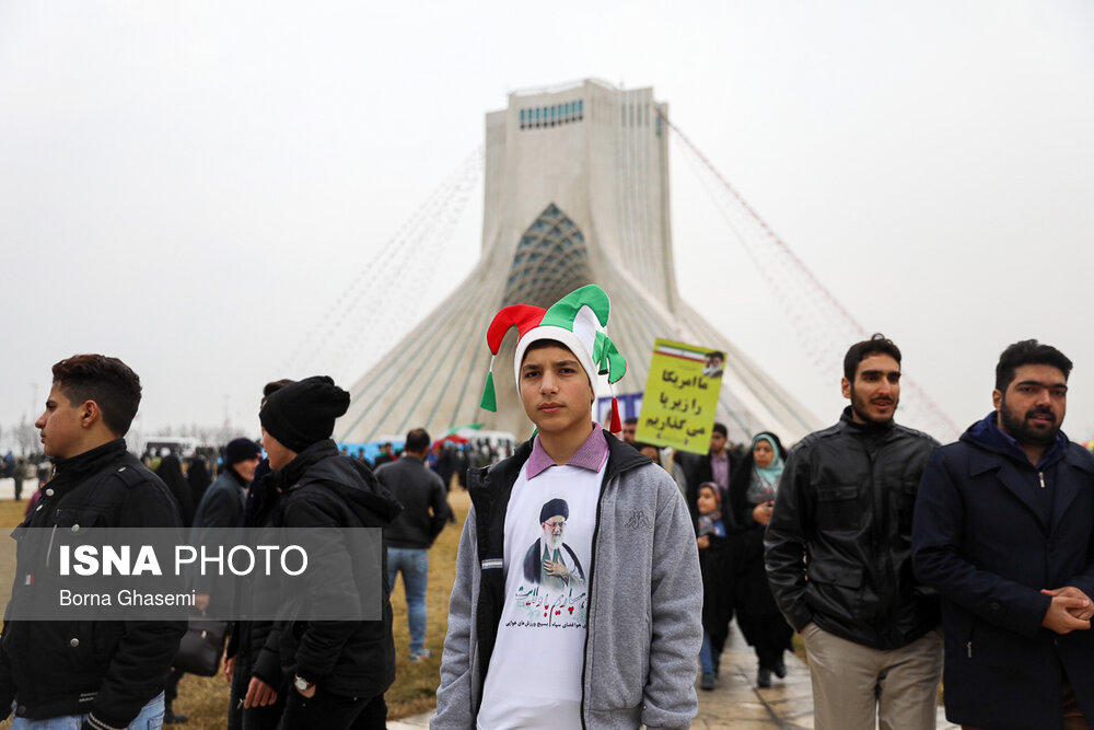 راهپیمایی ۲۲ بهمن در چهل سالگی انقلاب