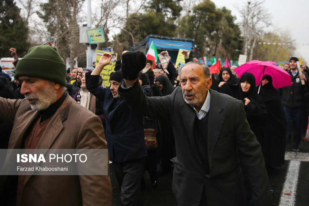 راهپیمایی ۲۲ بهمن در چهل سالگی انقلاب