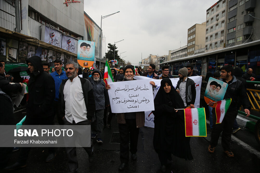 راهپیمایی ۲۲ بهمن در چهل سالگی انقلاب