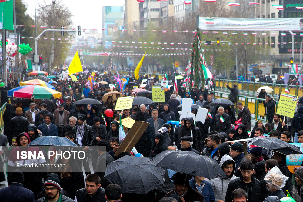 راهپیمایی ۲۲ بهمن در چهل سالگی انقلاب