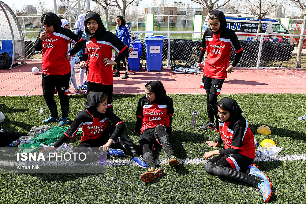 مراسم روز جهانی فوتبال بانوان