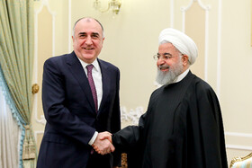 دیدار المور محمد یاراف وزیر امور خارجه آذربایجان با رییس جمهور