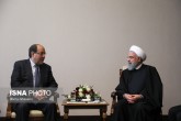 تصاویر / دیدارهای روحانی در سفر عراق