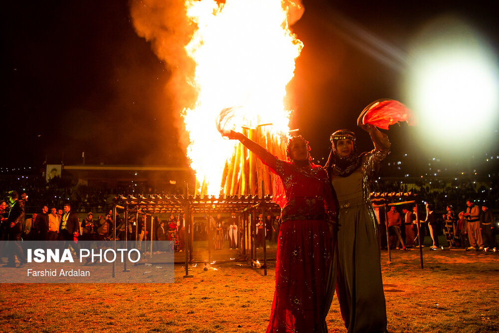 جشن نوروز ۹۸ در سنندج