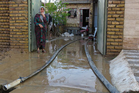 امدادرسانی به سیل زدگان در استان گلستان
