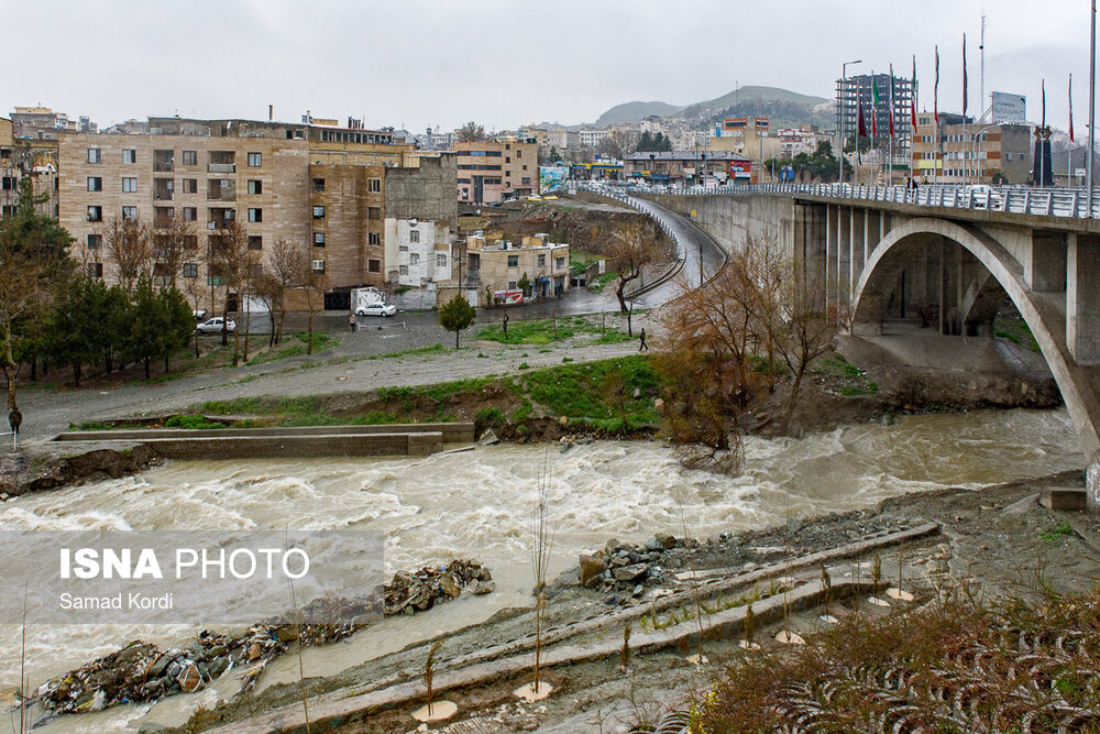 سیل و آبگرفتگی معابر در البرز