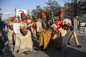 کارناوال شاد عروسکی در سمنان