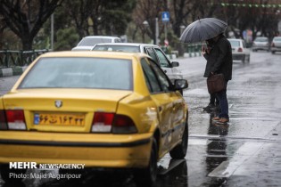 آسمان تهران بارانی می شود