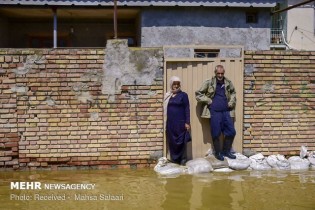 اسکان مردم مناطق سیل زده در نقاط امن توسط ستاد بحران استان‌ها