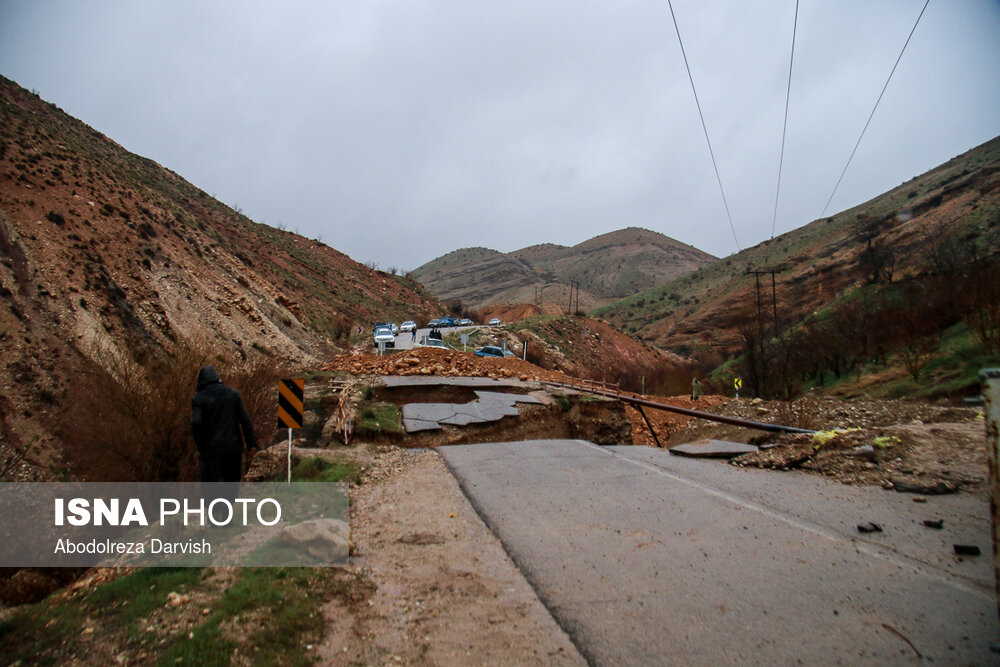 خسارت سیل در سمیرم _ اصفهان