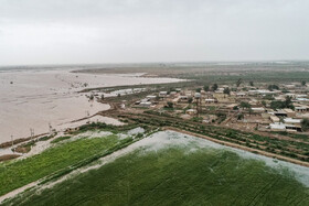 سیل در دهستان شعیبیه ـ شوشتر