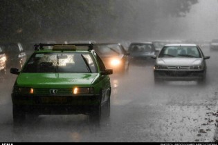 شدید شدن بارندگی در جنوب کرمان