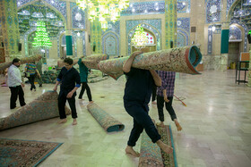 آیین غبارروبی مسجد مقدس جمکران