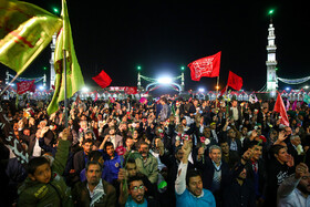 شب نیمه شعبان در مسجد مقدس جمکران