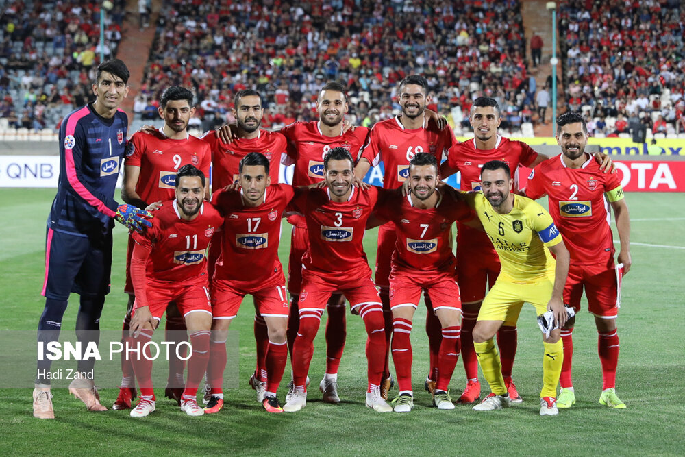 دیدار تیم های فوتبال پرسپولیس و السد