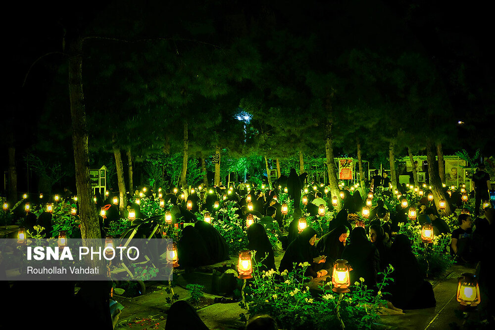 لیالی قدر، شب نوزدهم ماه مبارک رمضان - بهشت زهرا