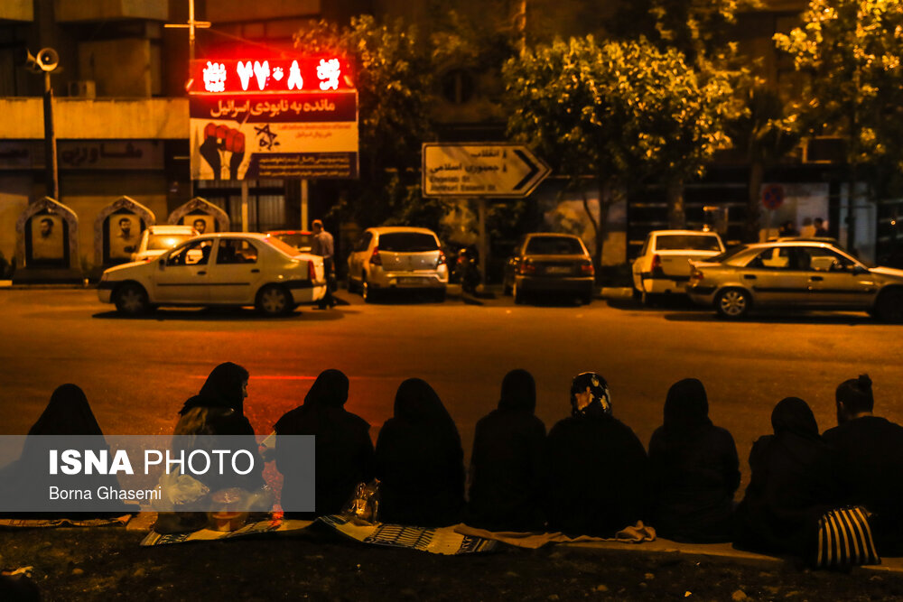 لیالی قدر، شب بیست و یکم ماه مبارک رمضان - میدان فلسطین